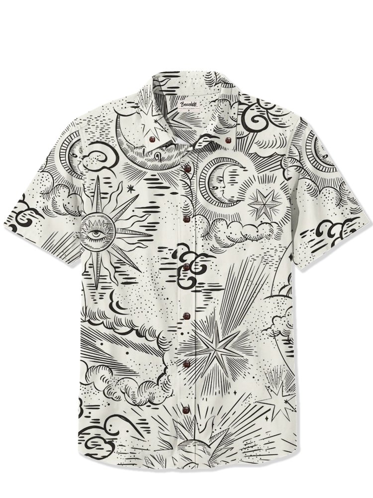 The Sun and the Moon - 100% Cotton Shirt