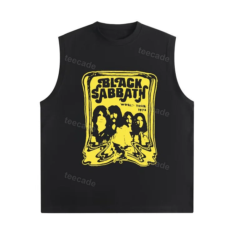 Teecade Teecade Black Sabbath Tank Top