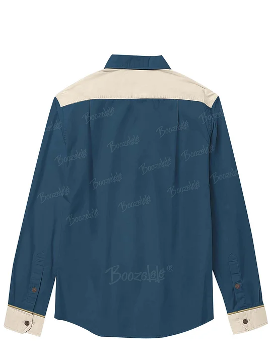 【jam】plllllleeeasse long sleeve Long Sleeves Shirts Printed Hawaiian Shirt For Men Shirt100