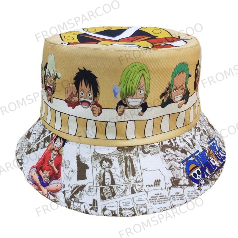 One Piece Print Bucket Hat