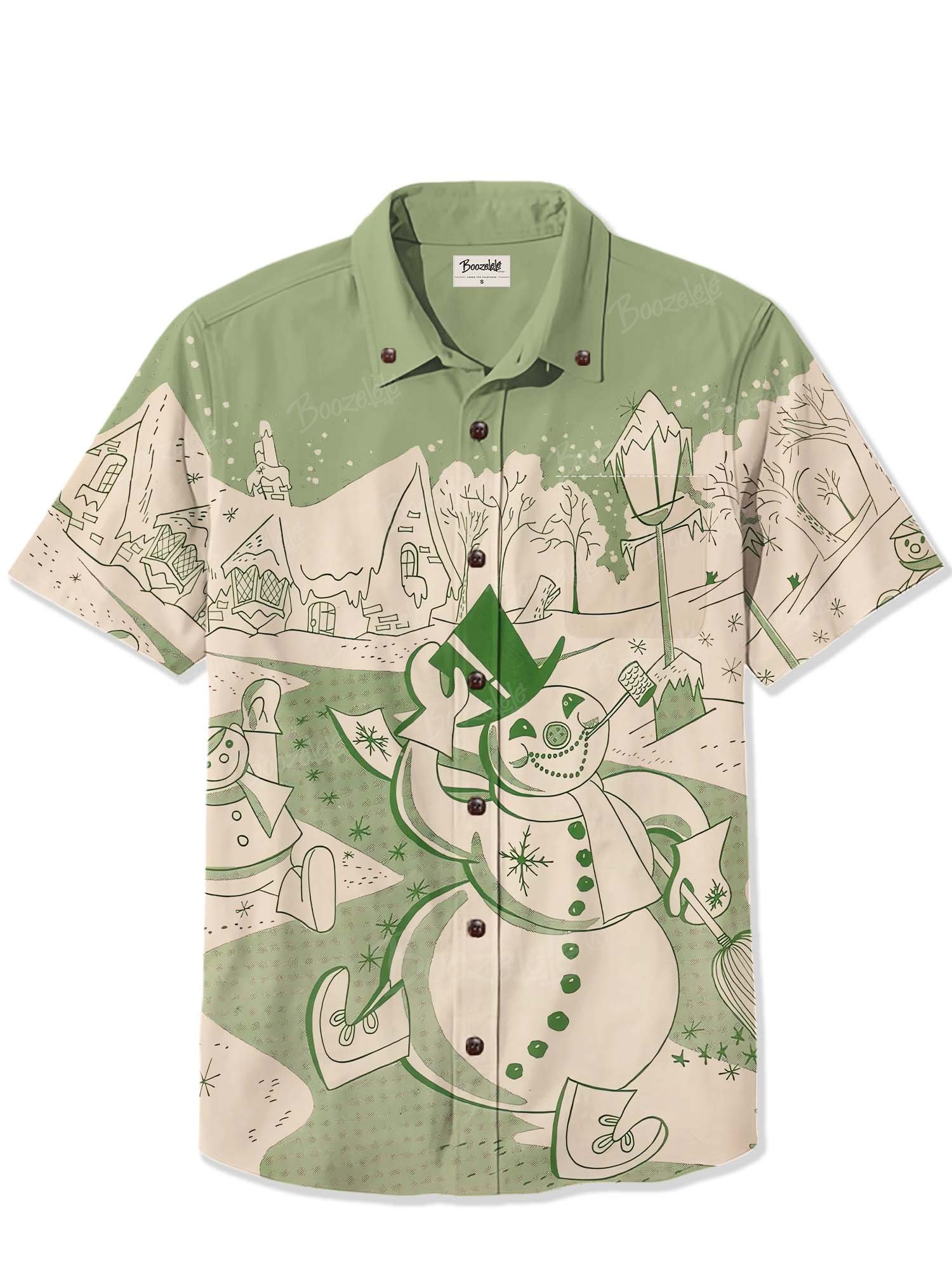 Christmas Snowman - 100% Cotton Shirt