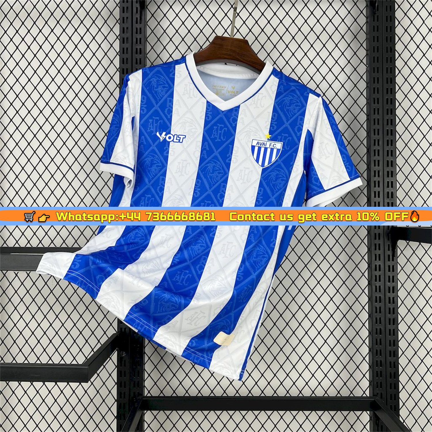 Avai 25-26 Home Unsponsored Jersey - Fans Version