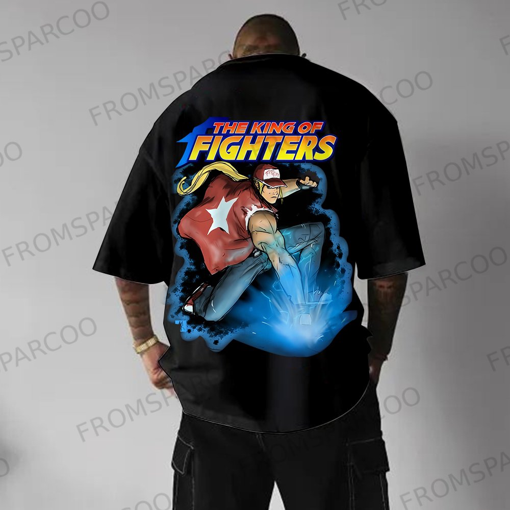 Casual  KOF Design Short Sleeves T-shirt