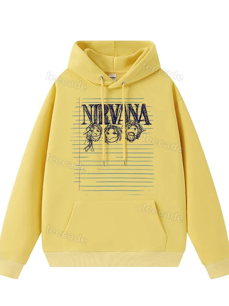 Teecade Teecade Nirvana Printed Hoodie