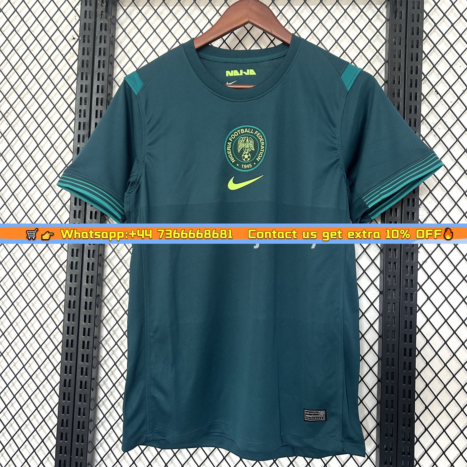 Nigeria Women 25-26 Home Jersey - Men's Fans Version