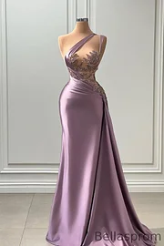 holiday prom dresses Sparkly Sweetheart Blue Long Prom Dress Party Dress With Split PSK306 US8 / Custom Color main image 0