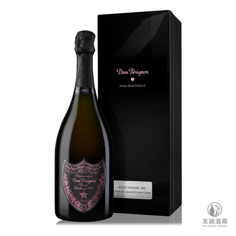 1992年 CHAMPAGNE DOM PERIGNON OENOTHEQUE ROSE 唐&middot;培裡儂特釀桃紅香檳 友誠酒藏