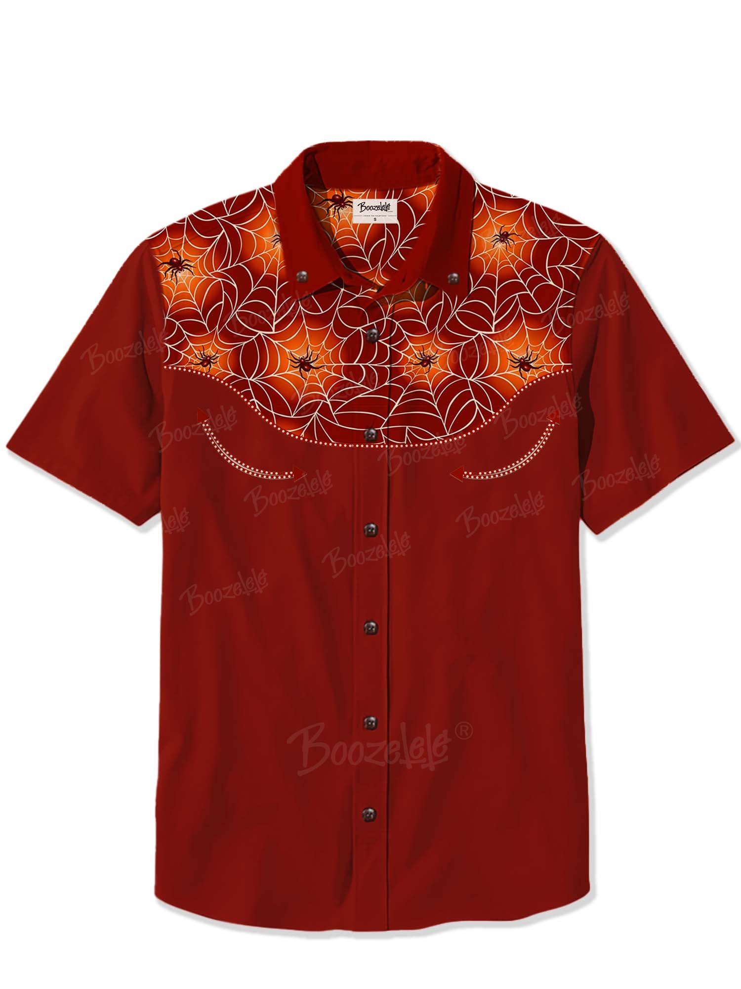 Halloween Spider Web - 100% Cotton Shirt