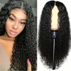 Brazilian Long Water Wave Black Curly Wig
