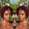 6 Inch Short Wig Bob Curly Hair