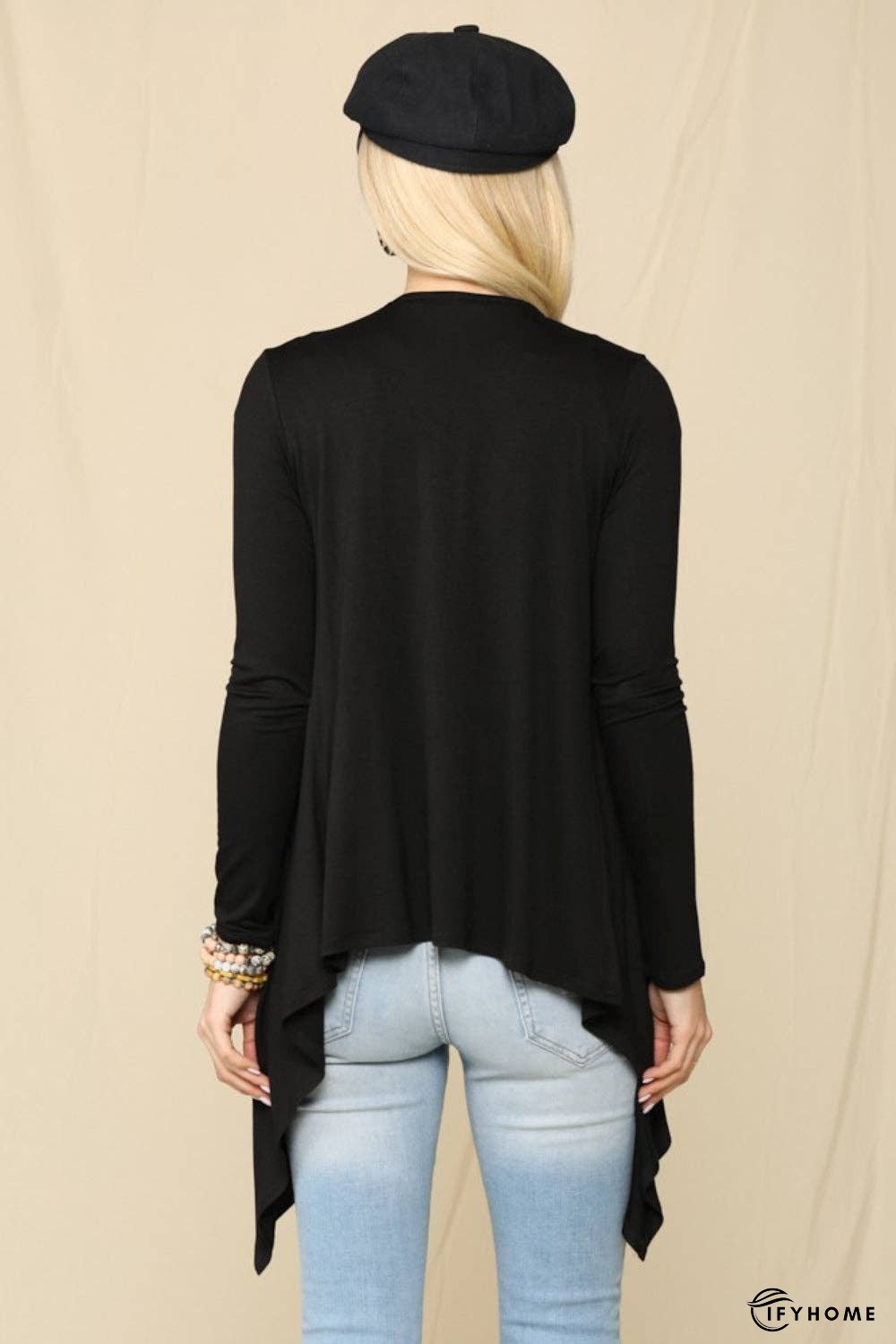 Celeste Full Size Open Front Knit Cardigan | IFYHOME