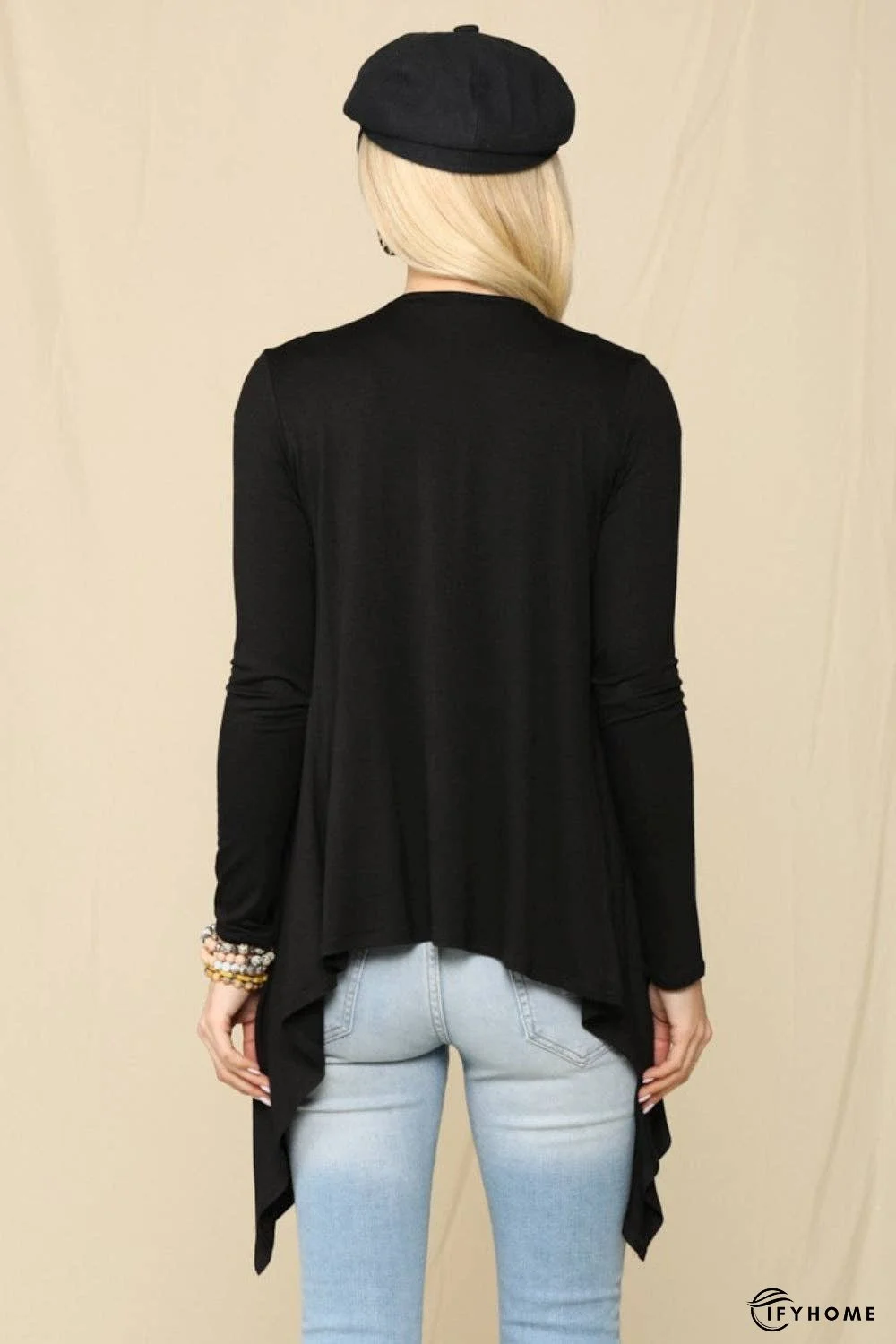 Celeste Full Size Open Front Knit Cardigan | IFYHOME