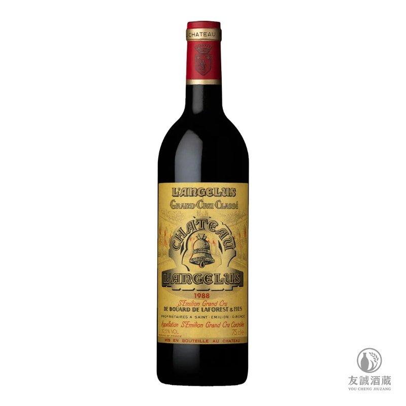 1988年 Chateau Angelus 金鐘紅酒 友誠酒藏