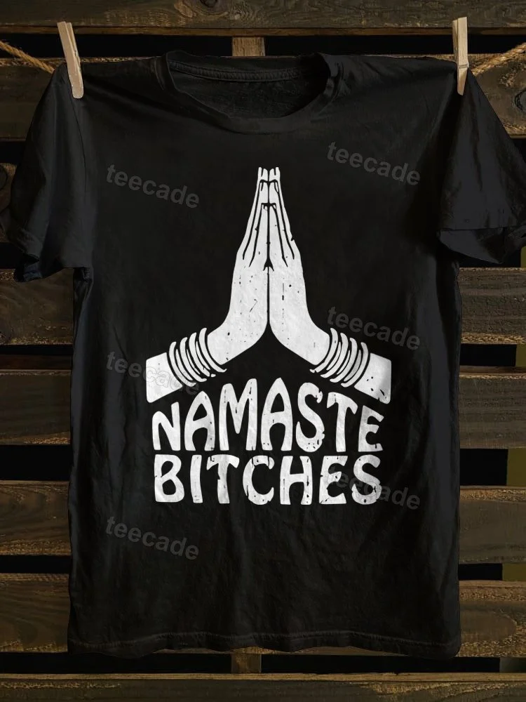 Teecade Teecade Namaste Bitches T-shirt