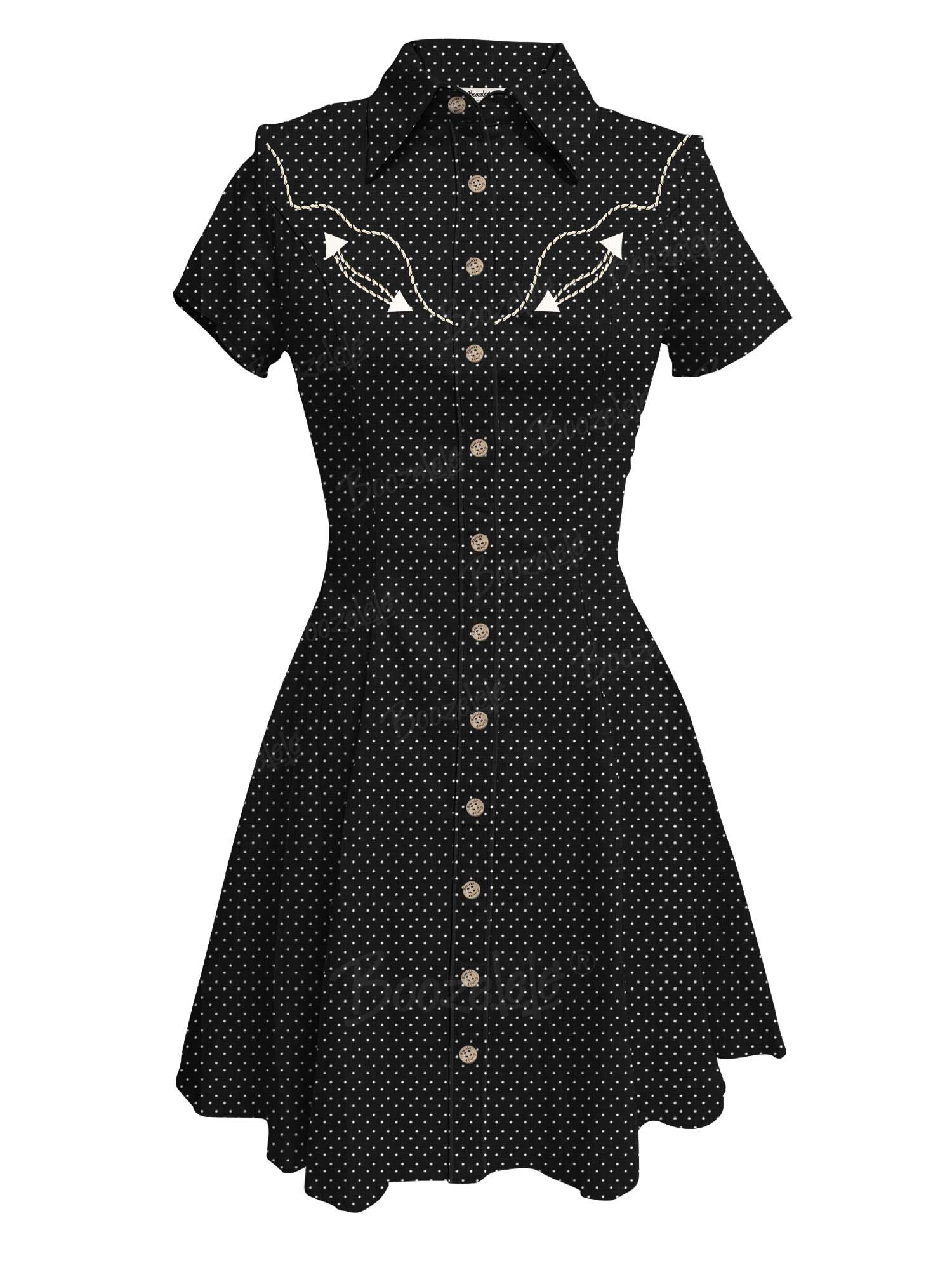Classic Polka Dot - 100% Cotton Dress