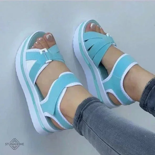 2023 Premium Diabetic Walking Orthopedic Platform Sandals  Stunahome.com
