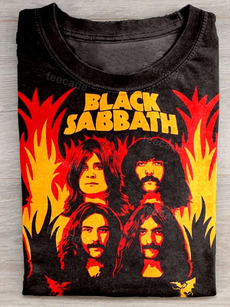 Teecade Teecade Black Sabbath-1 T-shirt