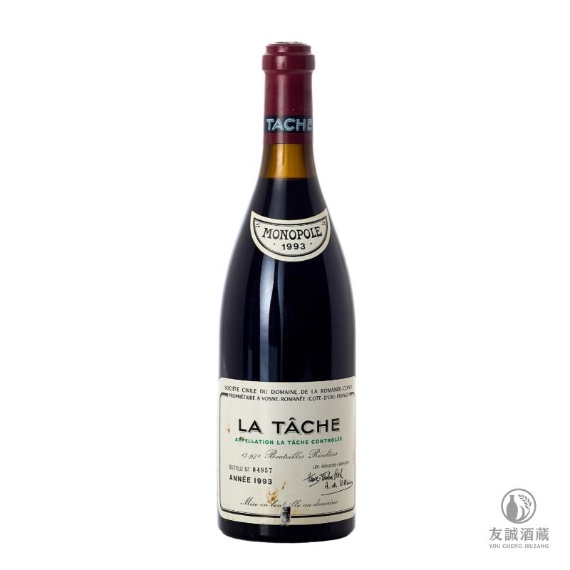 1993年 Roman&eacute;e-Conti La T&acirc;che 拉塔希特級園紅酒 友誠酒藏