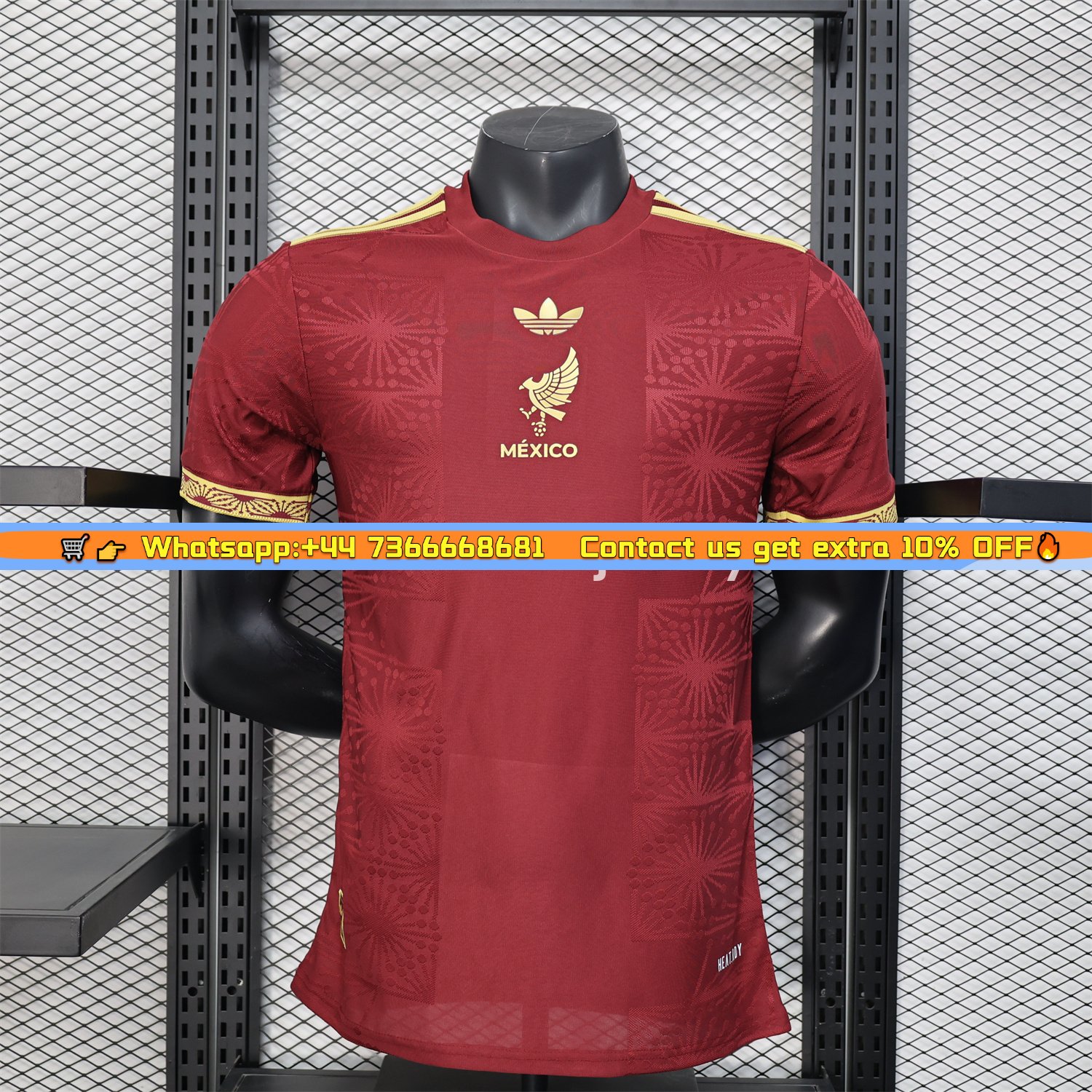 Mexico 2025 Gold Cup Red Special Edition Jersey - Player Version