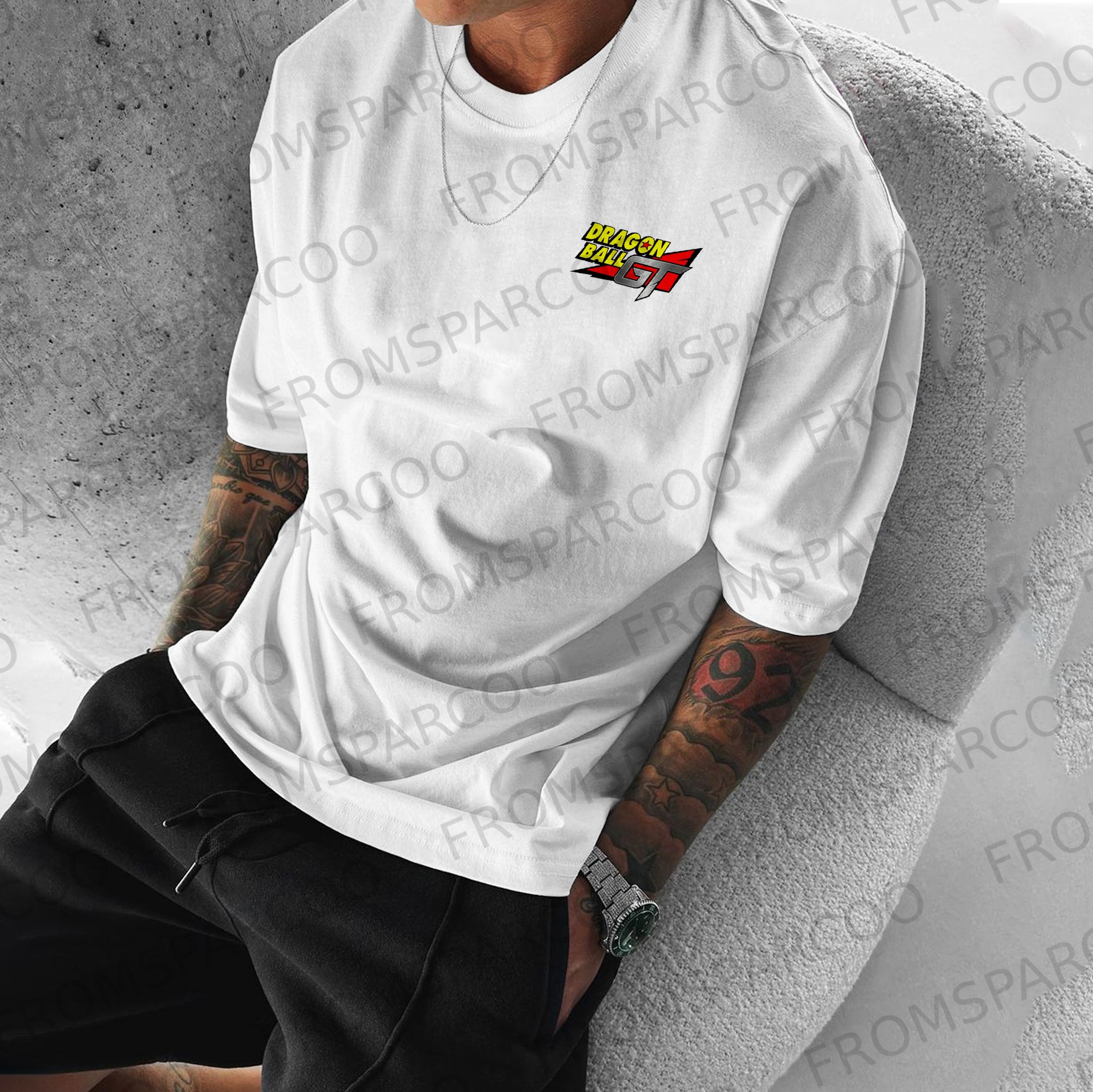 Unisex Oversize DB Goku Anime Printed T-shirt