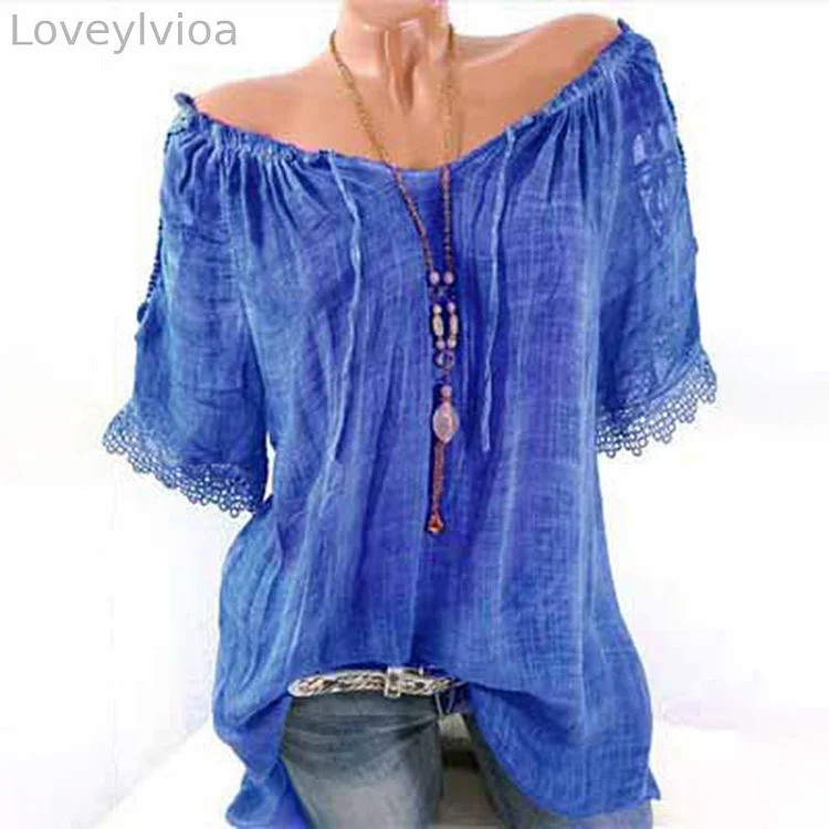 Casual Jacquard Weave Comfy T-Shirt
