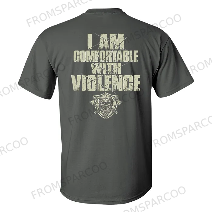 I Am Comfortable Printed Men's T-shirt