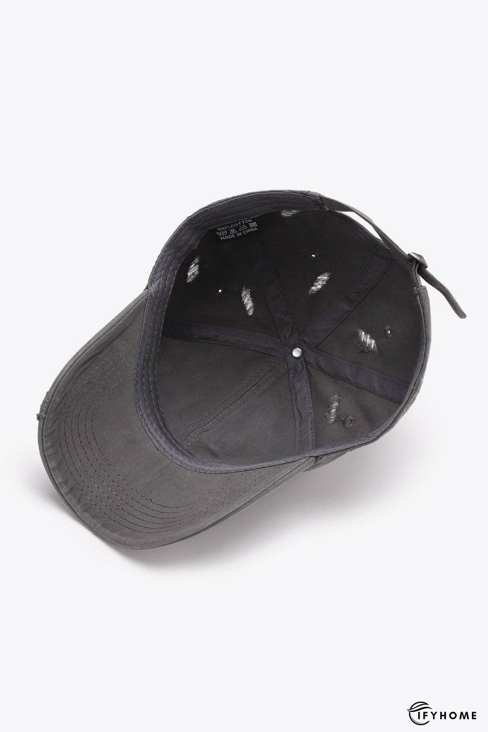 Distressed Adjustable Baseball Cap | IFYHOME