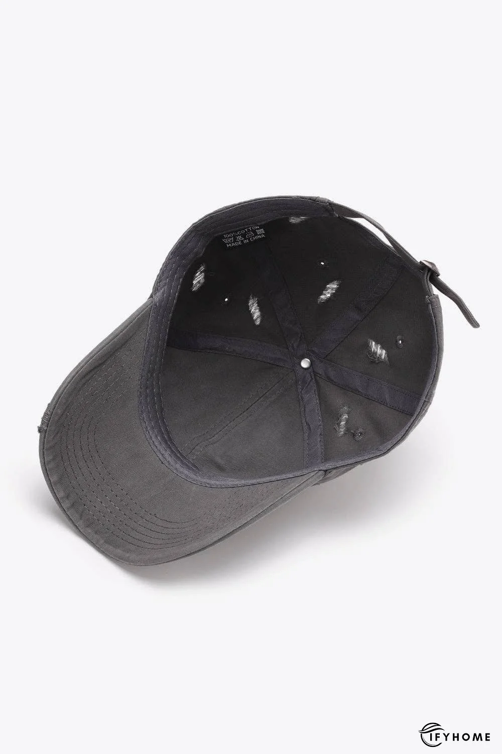 Distressed Adjustable Baseball Cap | IFYHOME