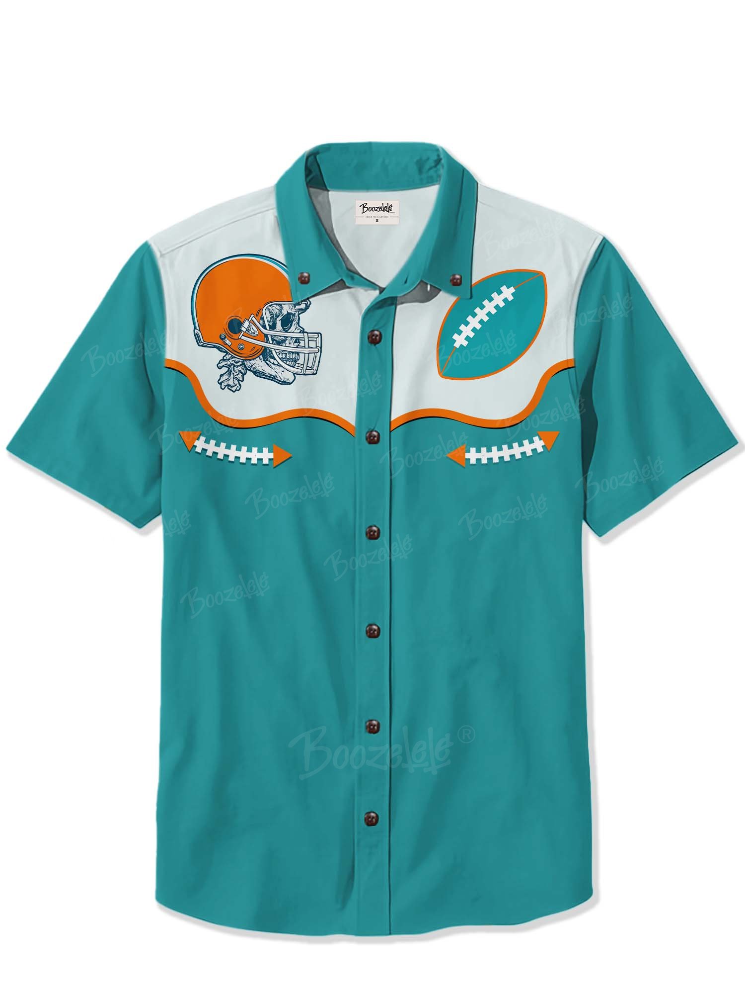 Hawaii Dolphin American Football - 100% Cotton Shirt