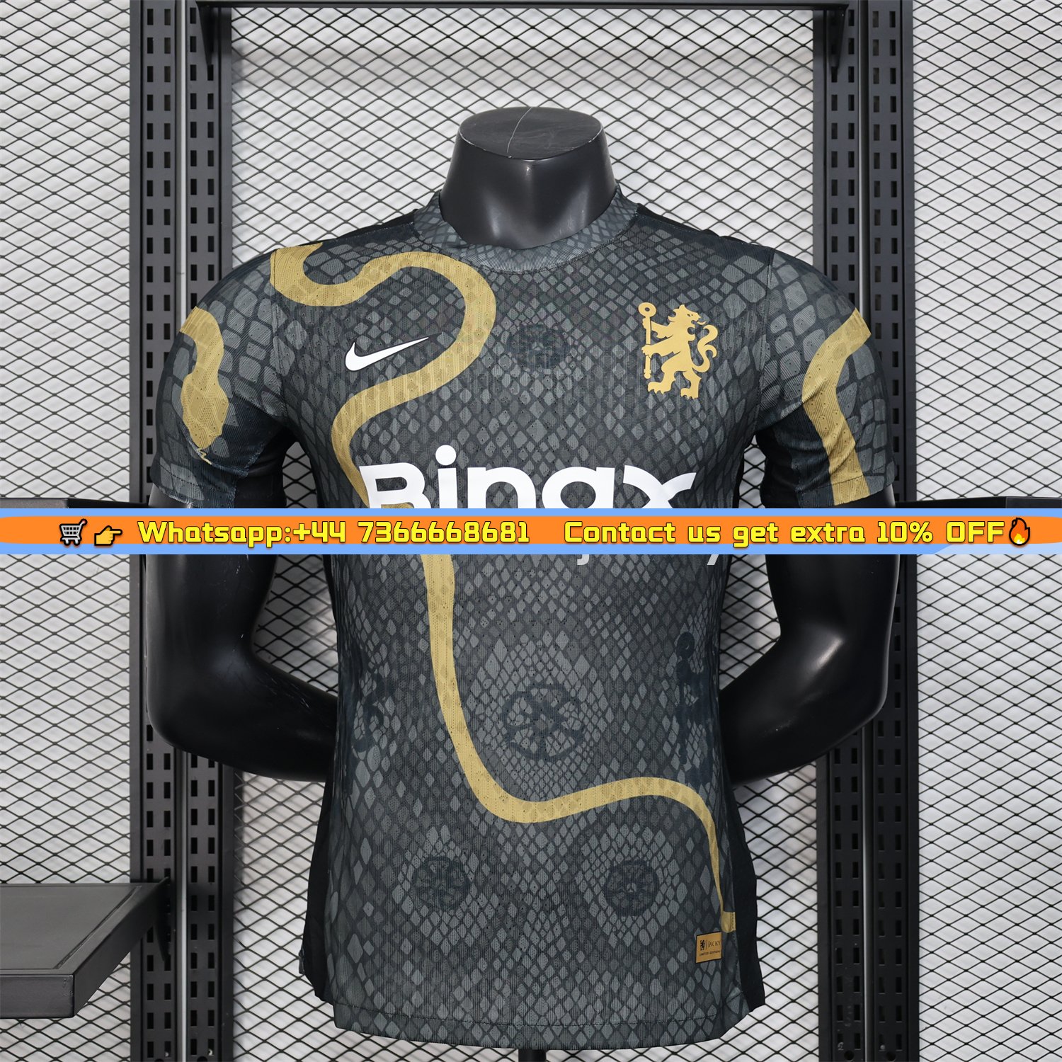 C.H.E.L.S.E.A 24-25 Pre-Match Chinese New Year Jersey - Player Version