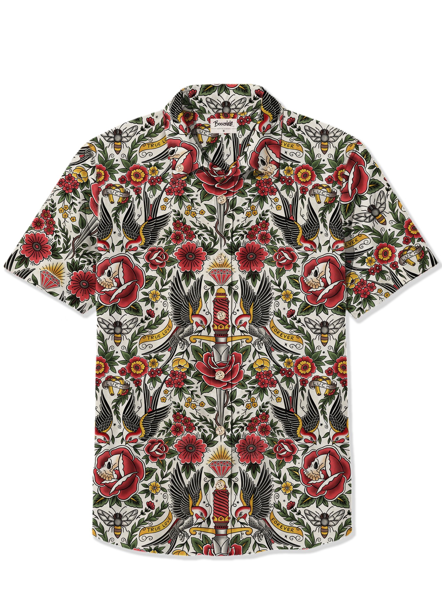 【Geetanjali X Boozelele】Tattoo Flash- 100% Cotton Shirt