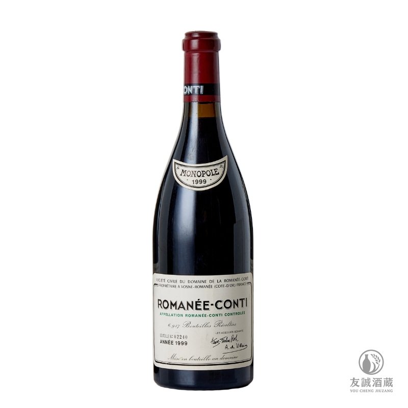 1999年Romanee-Conti 羅曼尼&middot;康帝特級園紅酒 友誠酒藏