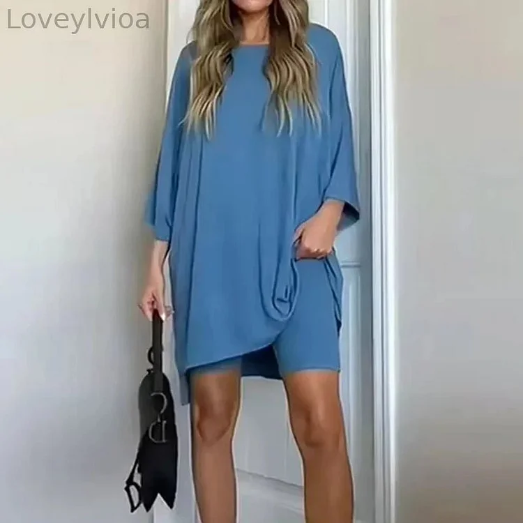 Comfortable Top and Shorts Set