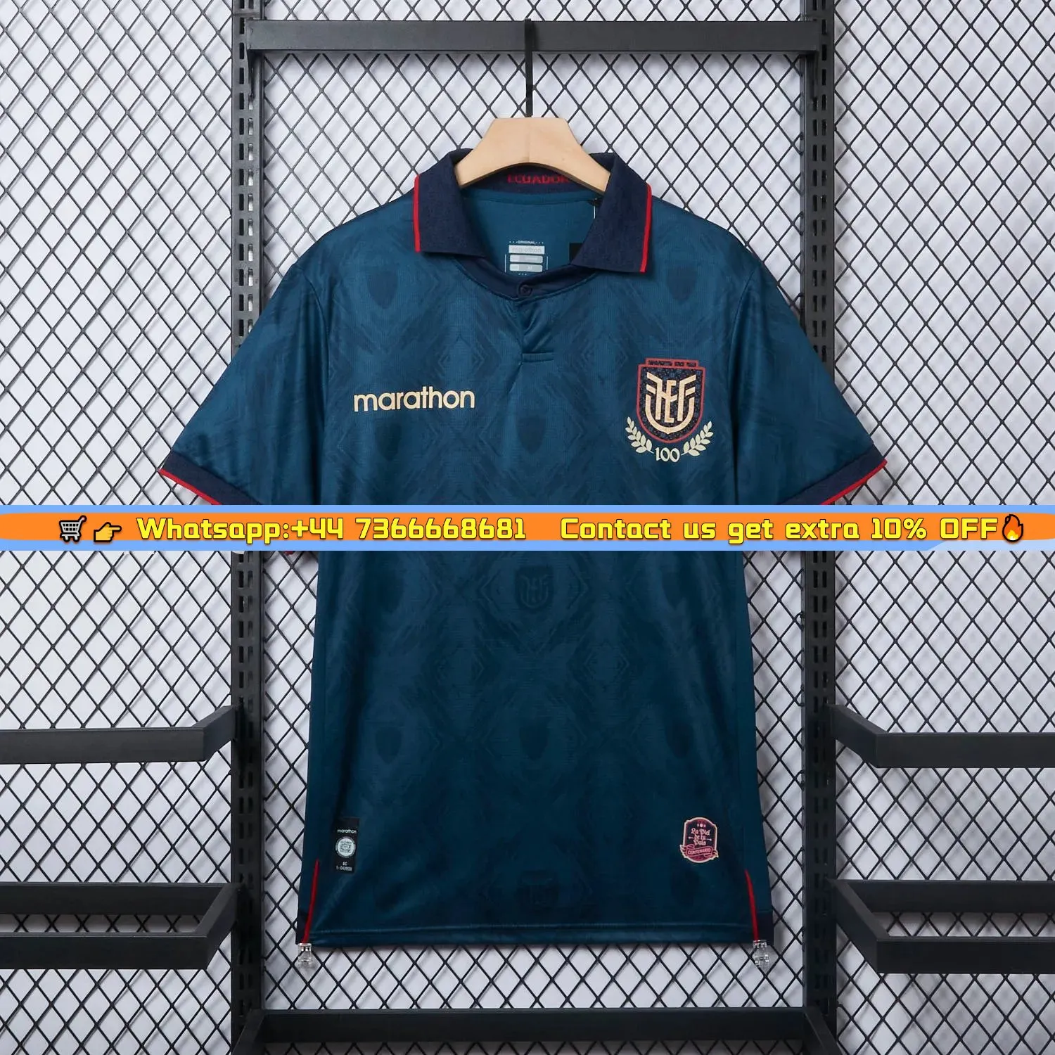 Ecuador 2025 Centenary Away Jersey - Fans Version