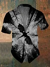 Unisex Flying Dragon Abstract Print Design T-Shirt