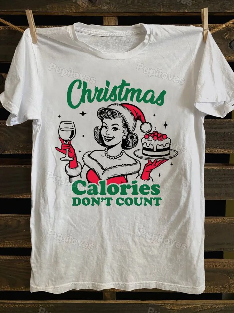 Pupiloves Pupiloves Retro Girl Christmas T-shirt