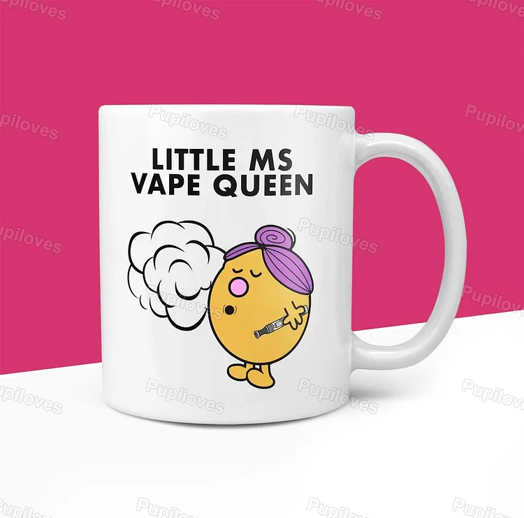 Pupiloves Pupiloves  Little Ms Vape Queen Mug