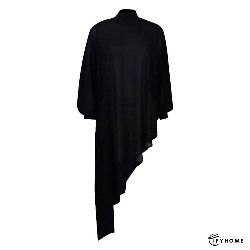 Solid Color Irregular Fashion Plus Size Cowl | IFYHOME