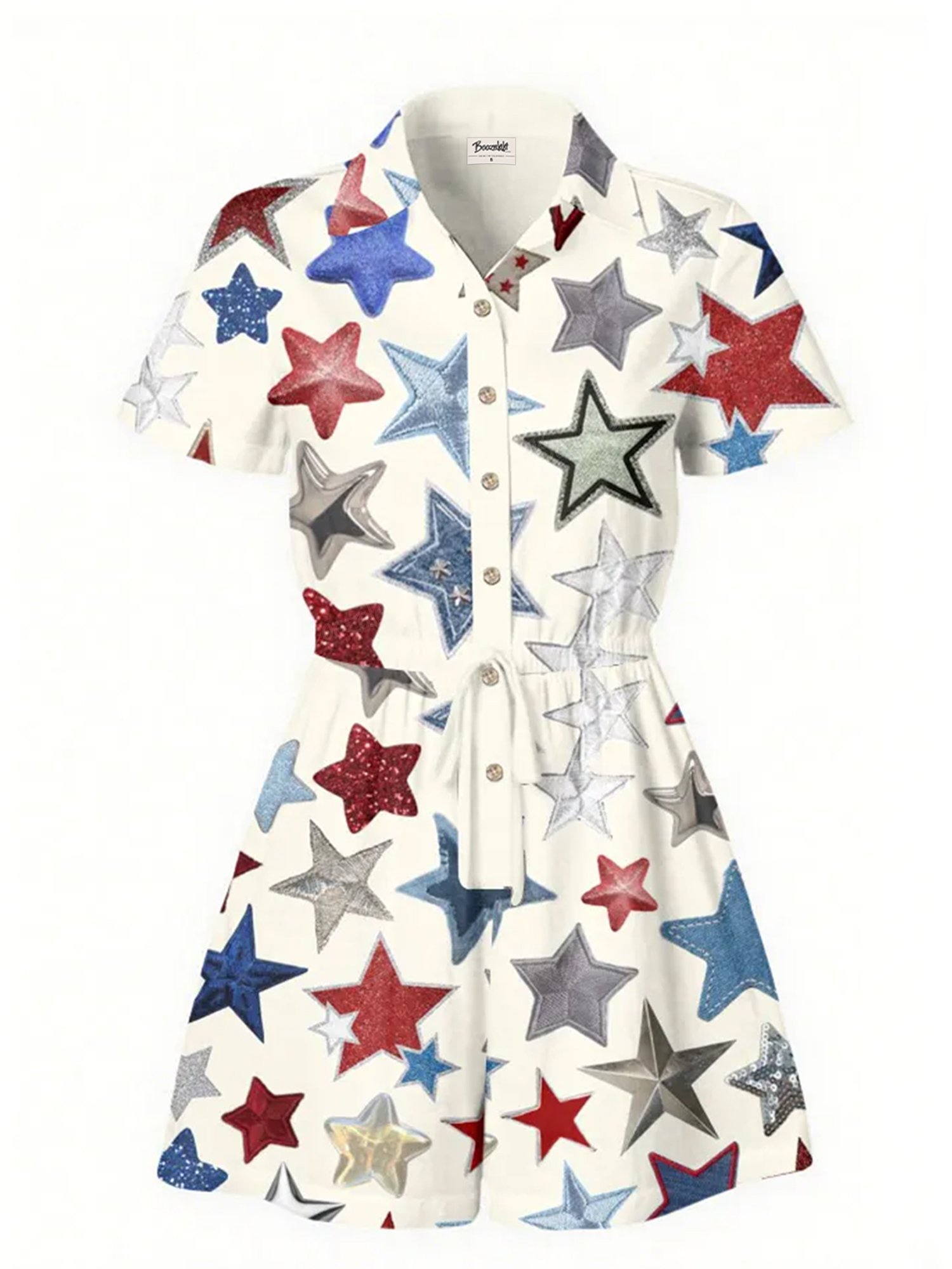 Halloween Stars- 100% Cotton Pocket Jumpsuit