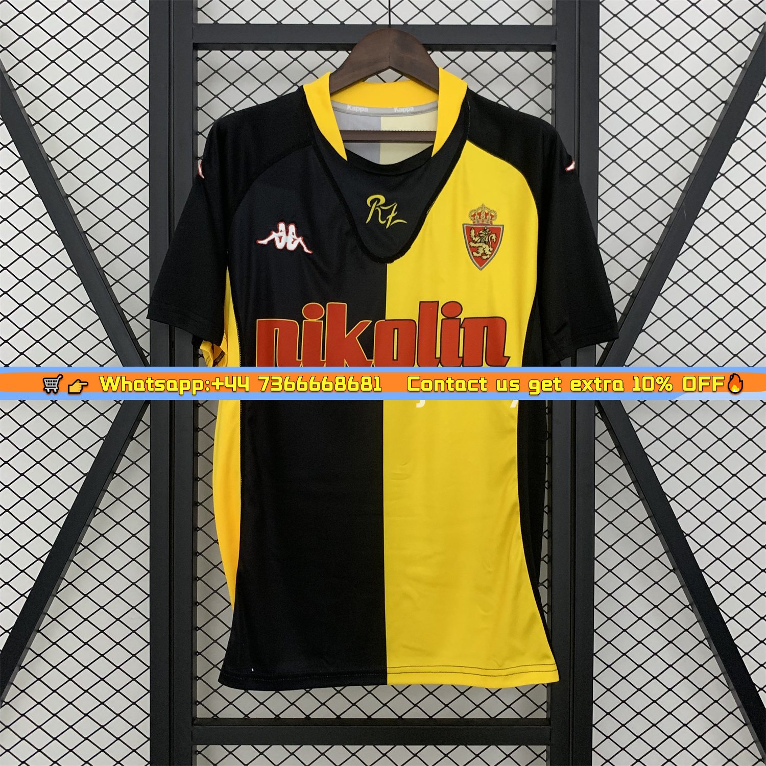 Retro Real Zaragoza 2001-02 Away Jersey