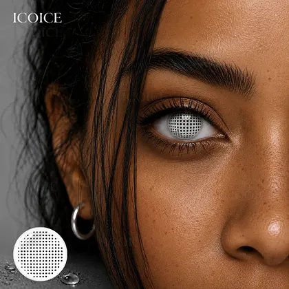 Black Contacts | ICOICE | Colored Contact Lenses Online