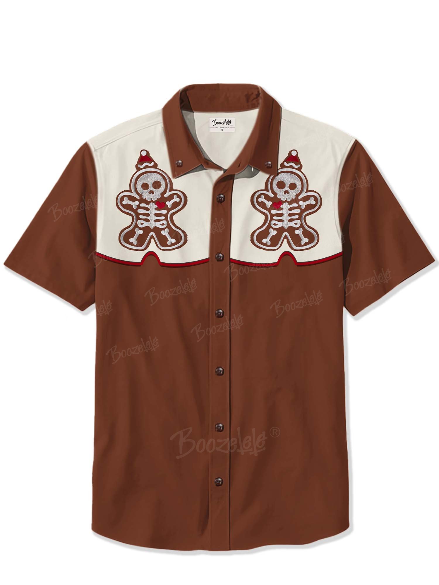 Christmas Gingerbread Skeleton - 100% Cotton Shirt