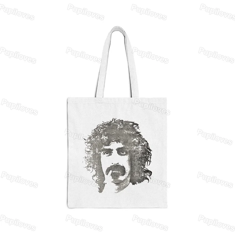Pupiloves Pupiloves Retro Zappa Singer Tote Bag