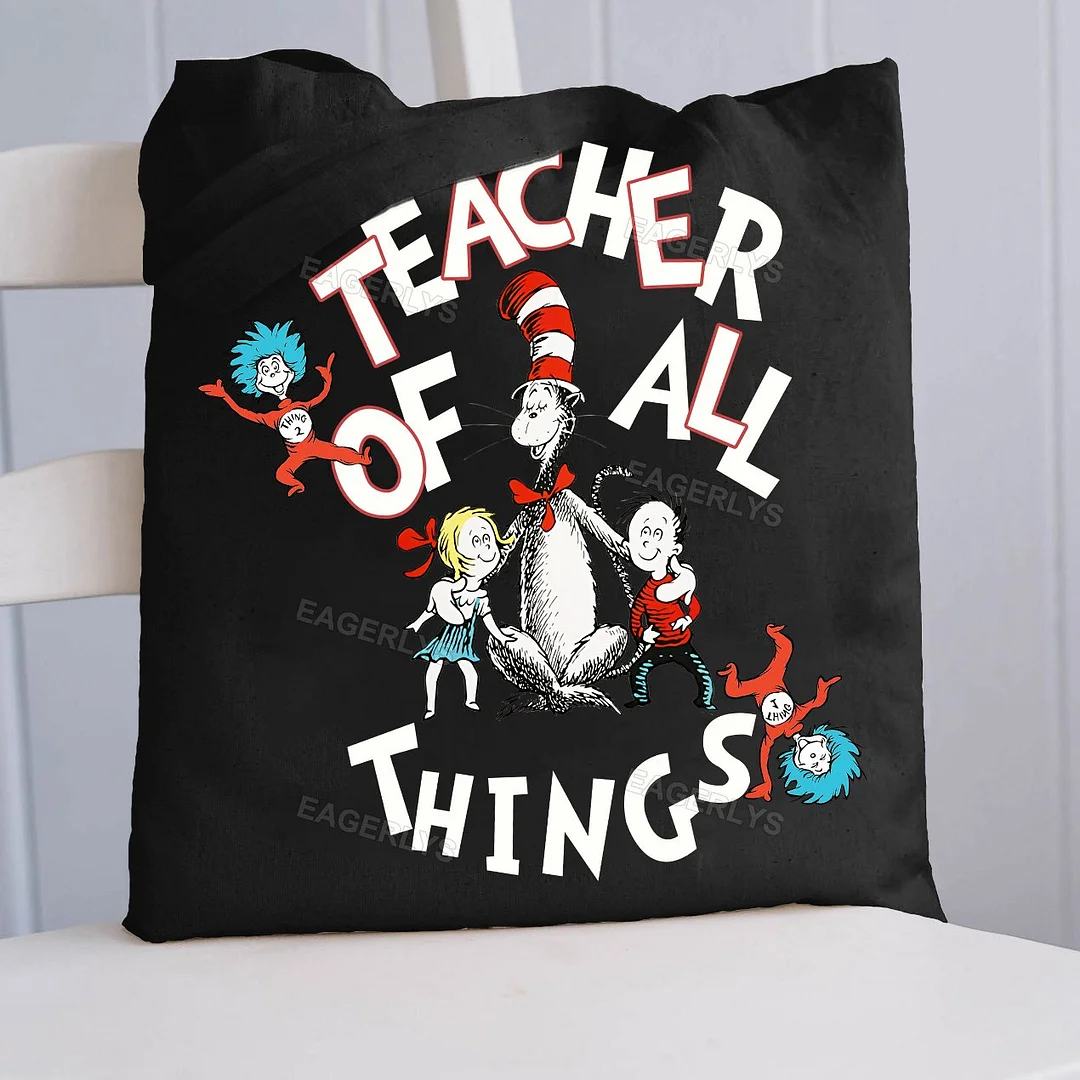 Eagerlys Teacher Of All Things Tote Bag Eagerlys
