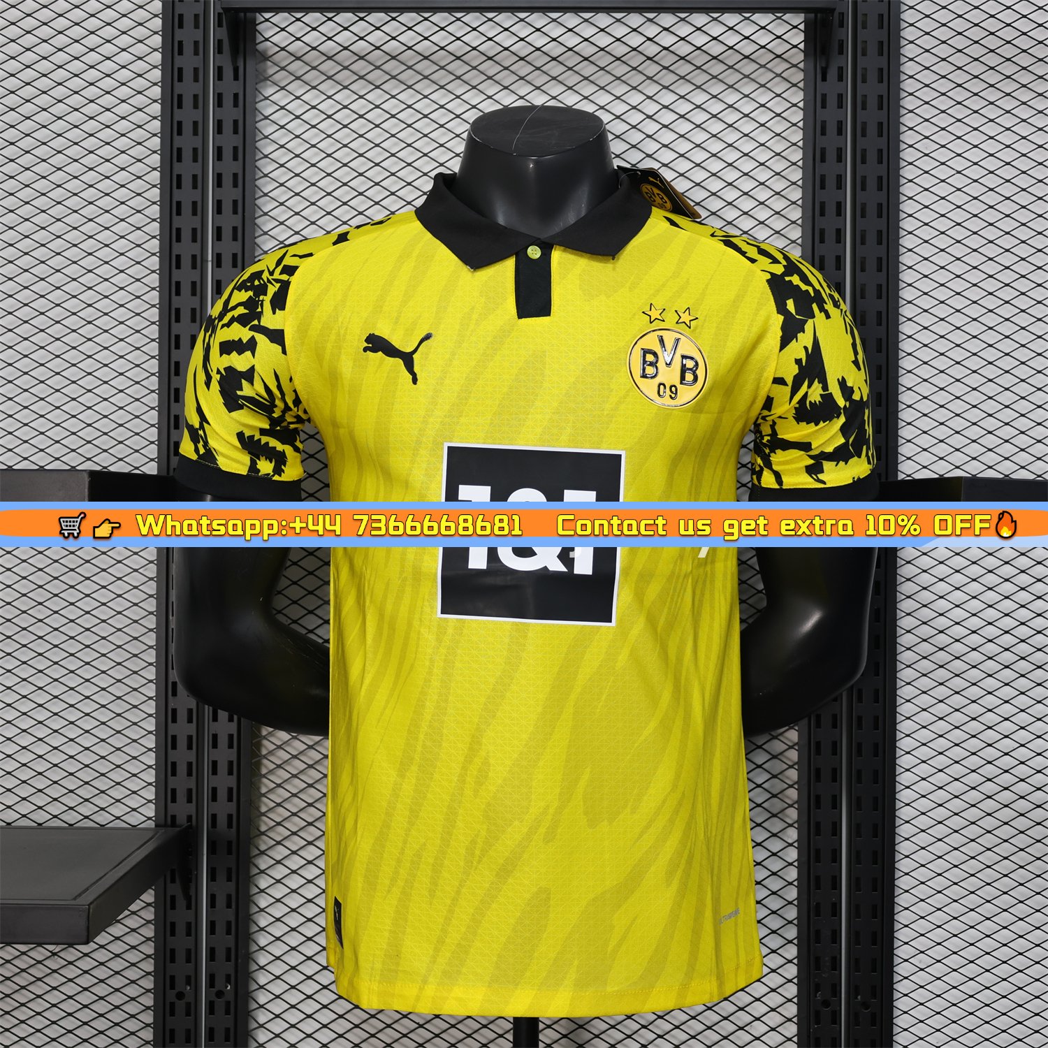 Dortmund 25-26 Yellow POLO Special Edition Jersey - Player Version